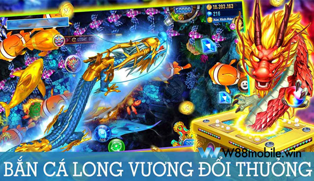 Bắn cá long vương – Bắn cá đổi thưởng tiền thật