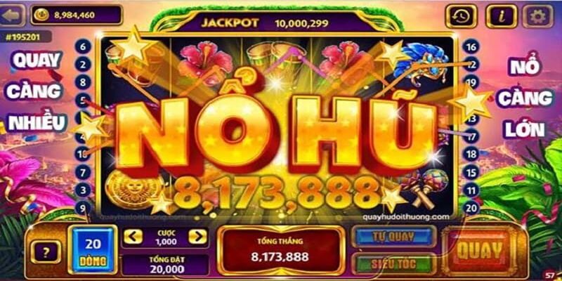 Giới thiệu về slot game – Siêu đập hũ tại 888B