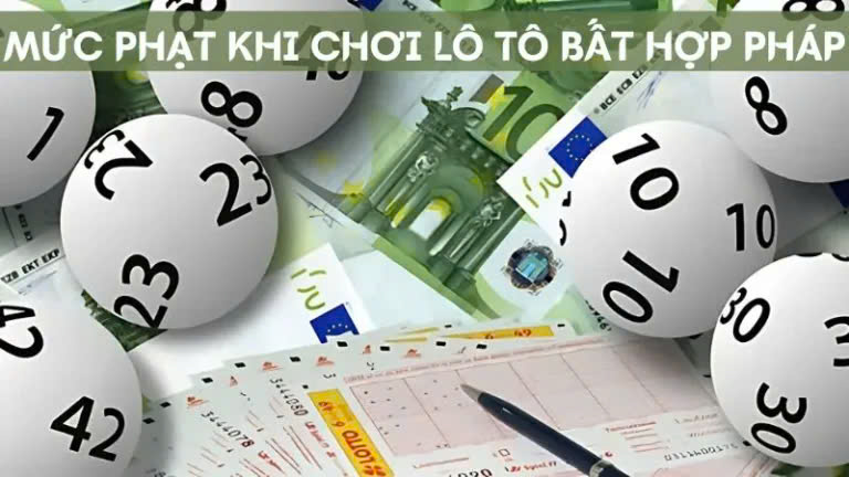 Lô tô bất hợp pháp không được cấp phép hoạt động